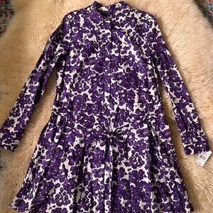 Diane von Furstenburg Montana Dress in "whisper plum"